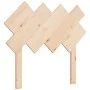 Cabecero de cama madera maciza de pino 92x3x81 cm de vidaXL, Cabeceros y pies de cama - Ref: Foro24-819200, Precio: 24,20 €, ...