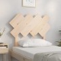 Cabecero de cama madera maciza de pino 92x3x81 cm de vidaXL, Cabeceros y pies de cama - Ref: Foro24-819200, Precio: 24,48 €, ...