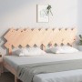 Cabecero de cama madera maciza de pino 196x3x80,5 cm de vidaXL, Cabeceros y pies de cama - Ref: Foro24-819240, Precio: 43,41 ...