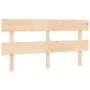 Solid pine wood bed headboard 154x3x81 cm by vidaXL, Headboards and footboards - Ref: Foro24-819075, Price: 47,20 €, Discount: %