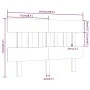 Solid pine wood bed headboard 143.5x3x81 cm by vidaXL, Headboards and footboards - Ref: Foro24-819120, Price: 39,25 €, Discou...