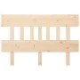 Cabecero de cama madera maciza de pino 183,5x3x81 cm de vidaXL, Cabeceros y pies de cama - Ref: Foro24-819135, Precio: 43,86 ...