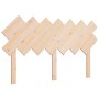 Cabecero de cama madera maciza de pino 141x3x80,5 cm de vidaXL, Cabeceros y pies de cama - Ref: Foro24-819220, Precio: 36,52 ...