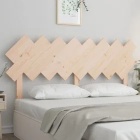 Cabecero de cama madera maciza de pino 159,5x3x80,5 cm de vidaXL, Cabeceros y pies de cama - Ref: Foro24-819230, Precio: 40,5...