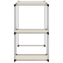 Estantería sobre lavadora hierro color crema 87x55x90,5 cm de vidaXL, Toalleros - Ref: Foro24-343147, Precio: 22,91 €, Descue...