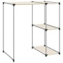 Estantería sobre lavadora hierro color crema 87x55x90,5 cm de vidaXL, Toalleros - Ref: Foro24-343147, Precio: 22,91 €, Descue...