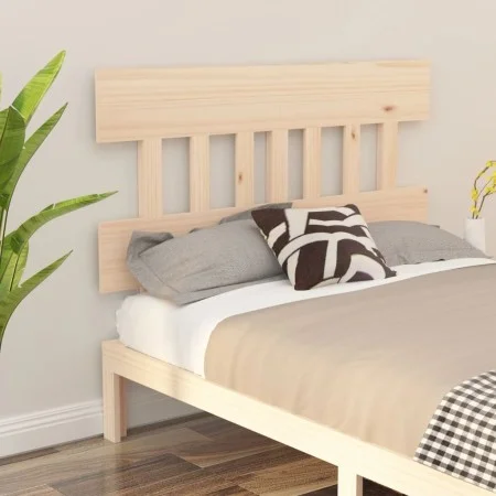 Bettkopfteil aus massivem Kiefernholz, 203,5 x 3 x 81 cm von vidaXL, Kopf- und Fußteile - Ref: Foro24-819140, Preis: 39,54 €,...