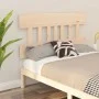 Bettkopfteil aus massivem Kiefernholz, 203,5 x 3 x 81 cm von vidaXL, Kopf- und Fußteile - Ref: Foro24-819140, Preis: 39,54 €,...