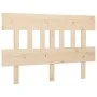 Bettkopfteil aus massivem Kiefernholz, 203,5 x 3 x 81 cm von vidaXL, Kopf- und Fußteile - Ref: Foro24-819140, Preis: 39,54 €,...