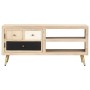 Mesa de centro de madera maciza de mango 90x45x40cm en Mesas de centro | Comprar online en Foru.es