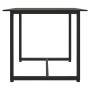 Muebles de jardín con cojines 3 piezas ratán sintético negro de vidaXL, Conjuntos de jardín - Ref: Foro24-319192, Precio: 148...