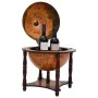 Globe wine rack solid wood eucalyptus brown by vidaXL, Wine and liquor cabinets - Ref: Foro24-343473, Price: 112,43 €, Discou...