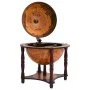 Globe wine rack solid wood eucalyptus brown by vidaXL, Wine and liquor cabinets - Ref: Foro24-343473, Price: 112,43 €, Discou...