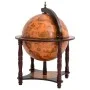 Globe wine rack solid wood eucalyptus brown by vidaXL, Wine and liquor cabinets - Ref: Foro24-343473, Price: 112,43 €, Discou...