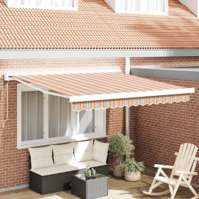 Toldo Multicolor 350 x 250 x 165 cm Poliéster y Aluminio en Toldos | Comprar online en Foru.es