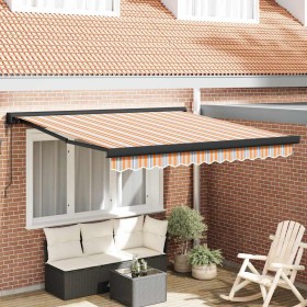 Toldo Multicolor 350 x 250 x 165 cm Poliéster y Aluminio en Toldos | Comprar online en Foru.es