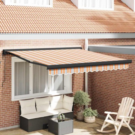 Toldo Multicolor 350 x 250 x 165 cm Poliéster y Aluminio en Toldos | Comprar online en Foru.es