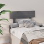 Cabecero de cama madera maciza de pino gris 103,5x3x81 cm de vidaXL, Cabeceros y pies de cama - Ref: Foro24-819057, Precio: 2...