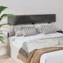 Bettkopfteil aus massivem grauem Kiefernholz, 124 x 3 x 81 cm von vidaXL, Kopf- und Fußteile - Ref: Foro24-819062, Preis: 24,...