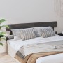Cabecero de cama madera maciza de pino gris 204x3x81 cm de vidaXL, Cabeceros y pies de cama - Ref: Foro24-819092, Precio: 32,...