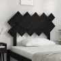 Cabecero de cama madera maciza de pino negro 104x3x80,5 cm de vidaXL, Cabeceros y pies de cama - Ref: Foro24-819209, Precio: ...