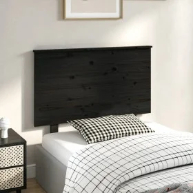 Bettkopfteil aus massivem grauem Kiefernholz, 94 x 6 x 82,5 cm von vidaXL, Kopf- und Fußteile - Ref: Foro24-819154, Preis: 27...