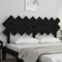 Cabecero de cama madera maciza de pino negro 159,5x3x80,5 cm de vidaXL, Cabeceros y pies de cama - Ref: Foro24-819234, Precio...