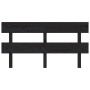 Cabecero de cama madera maciza de pino negro 164x3x81 cm de vidaXL, Cabeceros y pies de cama - Ref: Foro24-819084, Precio: 38...
