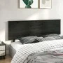 Cabecero de cama madera maciza de pino negro 204x6x82,5 cm de vidaXL, Cabeceros y pies de cama - Ref: Foro24-819194, Precio: ...