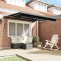 Toldo Negro 350 x 250 x 165 cm Poliéster y Aluminio en Toldos | Comprar online en Foru.es