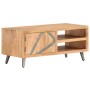 Mesa de centro de madera maciza de acacia 90x45x40cm en Mesas de centro | Comprar online en Foru.es