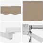 Toldo Retráctil Beige 350 x 250 cm Poliéster y Aluminio en Toldos | Comprar online en Foru.es