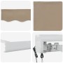 Toldo Beige 350 x 250 x 165 cm Poliéster y Aluminio en Toldos | Comprar online en Foru.es