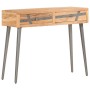 Mesa consola de madera maciza de acacia 90x30x75 cm en Mesas auxiliares | Comprar online en Foru.es