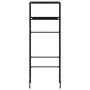 Estantería 2 niveles sobre inodoro hierro negro 53,5x28x143 cm de vidaXL, Toalleros - Ref: Foro24-343133, Precio: 25,05 €, De...