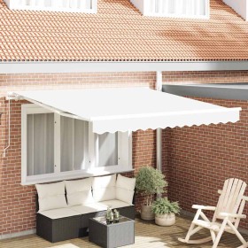 Toldo Retráctil Manual 350 x 250 cm Poliéster y Aluminio en Toldos | Comprar online en Foru.es