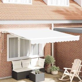 Toldo Retráctil 350 x 250 cm Tela y acero en Toldos | Comprar online en Foru.es