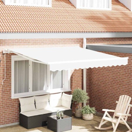 Toldo Retráctil 350 x 250 cm Tela y acero en Toldos | Comprar online en Foru.es
