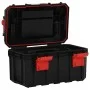 Caja de herramientas negra y roja 45x28x26,5 cm de vidaXL, Cajas de herramientas - Ref: Foro24-152099, Precio: 32,90 €, Descu...