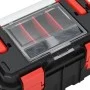 Caja de herramientas negra y roja 45x28x26,5 cm de vidaXL, Cajas de herramientas - Ref: Foro24-152099, Precio: 32,90 €, Descu...
