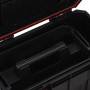 Caja de herramientas negra y roja 45x28x26,5 cm de vidaXL, Cajas de herramientas - Ref: Foro24-152099, Precio: 40,34 €, Descu...