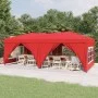 Carpa para fiestas plegable con paredes laterales rojo 3x6 m de vidaXL, Carpas y cenadores - Ref: Foro24-93548, Precio: 240,1...