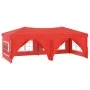 Carpa para fiestas plegable con paredes laterales rojo 3x6 m de vidaXL, Carpas y cenadores - Ref: Foro24-93548, Precio: 240,1...