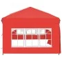 Carpa para fiestas plegable con paredes laterales rojo 3x6 m de vidaXL, Carpas y cenadores - Ref: Foro24-93548, Precio: 240,1...