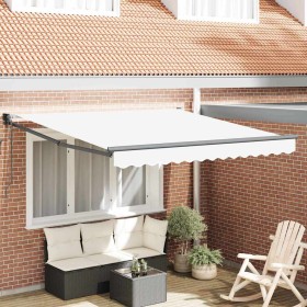 Toldo Retráctil 350 x 250 cm Poliéster y Aluminio en Toldos | Comprar online en Foru.es