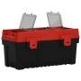 Werkzeugkoffer Set 2 Stück Polypropylen schwarz und rot von vidaXL, Werkzeugkästen - Ref: Foro24-152103, Preis: 48,85 €, Raba...