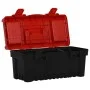 Werkzeugkoffer Set 2 Stück Polypropylen schwarz und rot von vidaXL, Werkzeugkästen - Ref: Foro24-152103, Preis: 48,85 €, Raba...