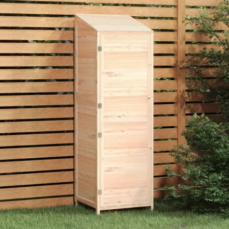 Cobertizo de jardín madera maciza de abeto 55x52x174,5 cm de vidaXL, Cobertizos - Ref: Foro24-152186, Precio: 195,69 €, Descu...
