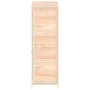 Cobertizo de jardín madera maciza de abeto 55x52x174,5 cm de vidaXL, Cobertizos - Ref: Foro24-152186, Precio: 195,69 €, Descu...