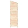 Cobertizo de jardín madera maciza de abeto 55x52x174,5 cm de vidaXL, Cobertizos - Ref: Foro24-152186, Precio: 195,69 €, Descu...